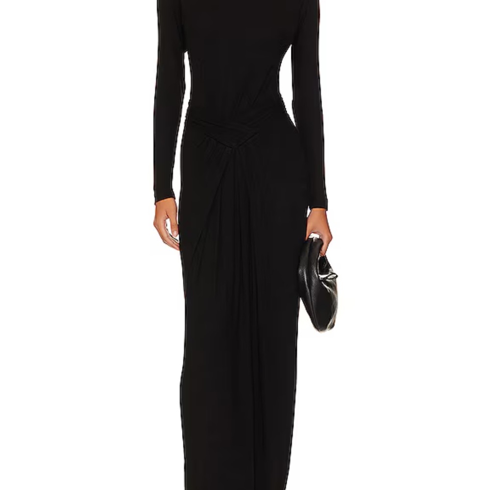 NBD x Revole  Tasha Black Dress  NWT - Picture 3 of 4